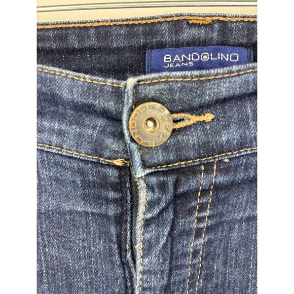 BANDOLINO Caroline Jeans Womens 14 Denim 5-Pocket Stretch - Picture 4 of 6